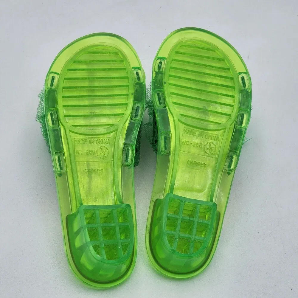 Disney Parks Vintage Little Mermaid Princess Ariel Dress Up Shoes Kid's Size 1-2